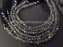 Labradorite Faceted Drops Beads